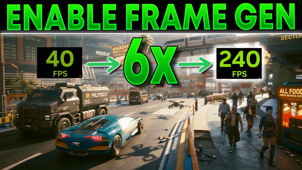 How To Enable DLSS 4.5 6X Frame Generation on RTX 5000 (Easy Method)