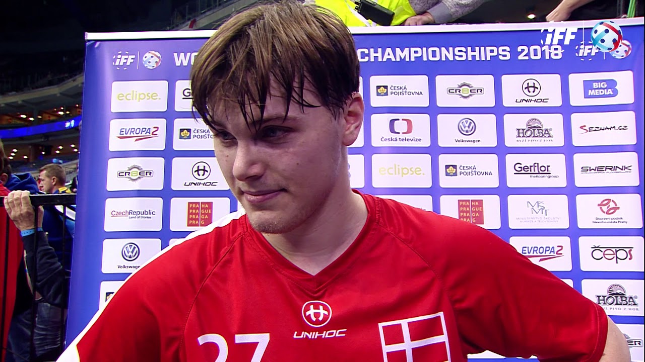 2018 Men's WFC - DEN v GER Interview with Mathias Glass
