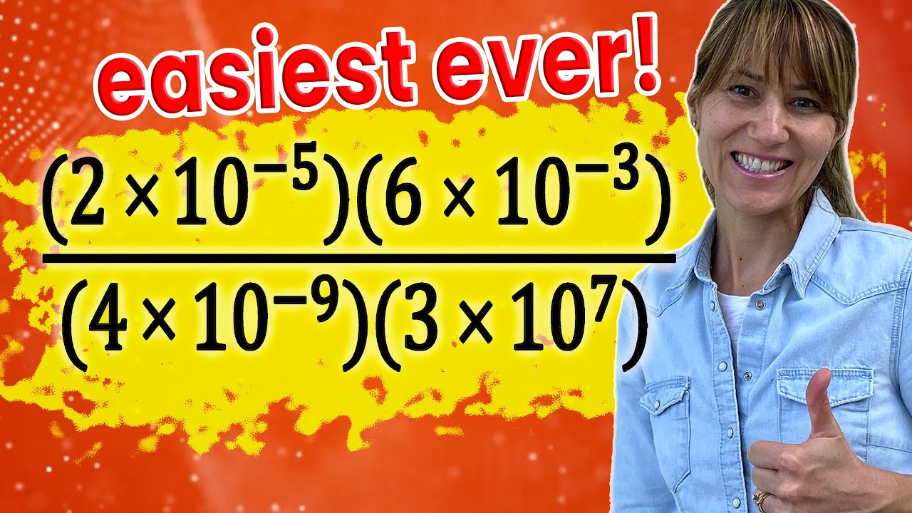 Multiply and Divide in Scientific Notation