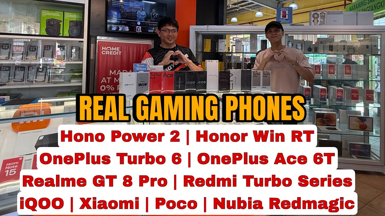 Real Gaming Phones | Realme GT 8 Pro, Honor Power 2, Honor Win, iQOO Series, POCO, XIAOMI, Redmi 