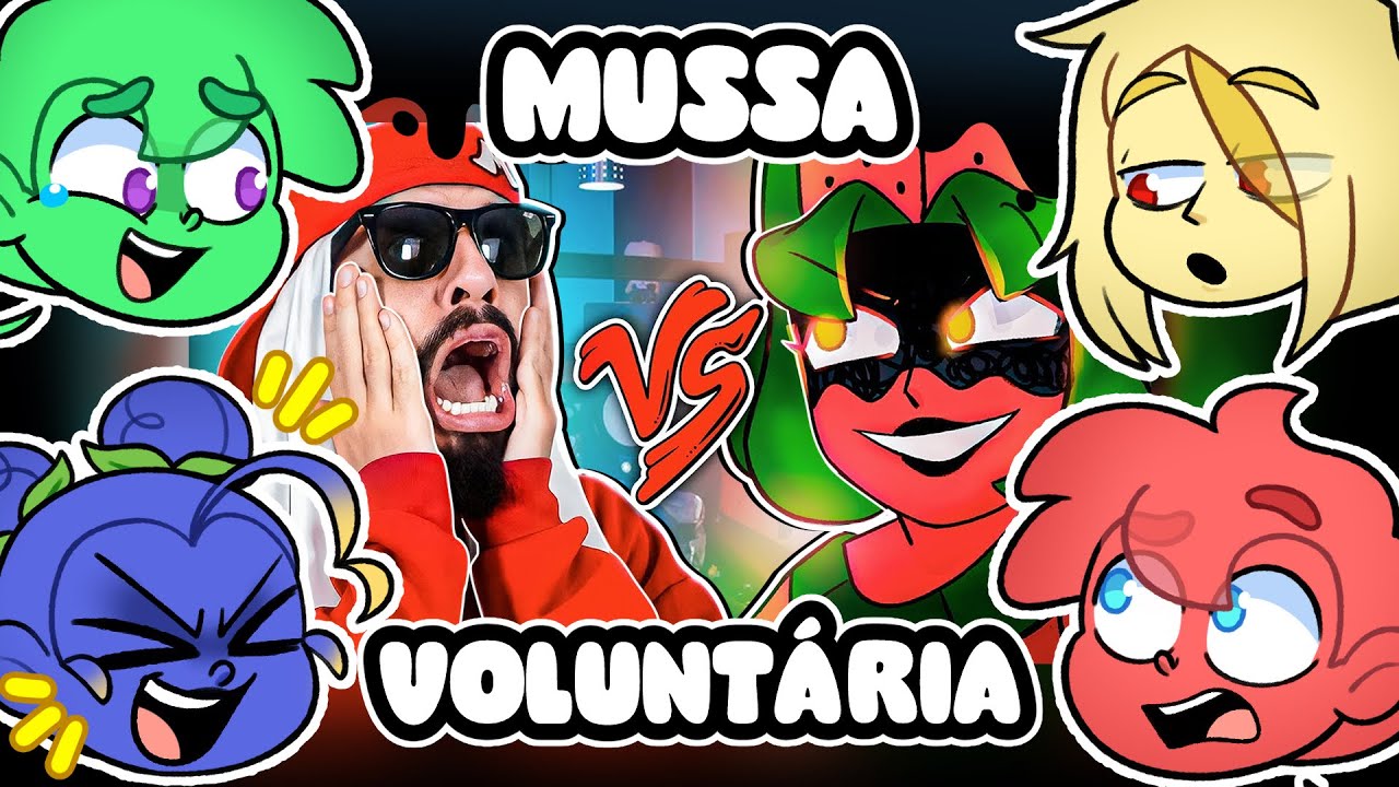 REAGINDO A BATALHA DO MUSSA VS 🍉VOLUNTÁRIA !!!