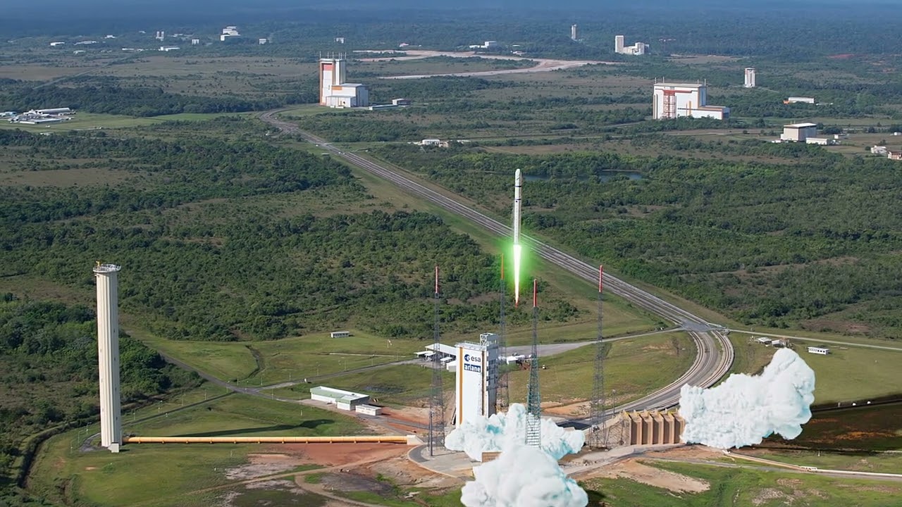 Successful Launch of German Rocket 