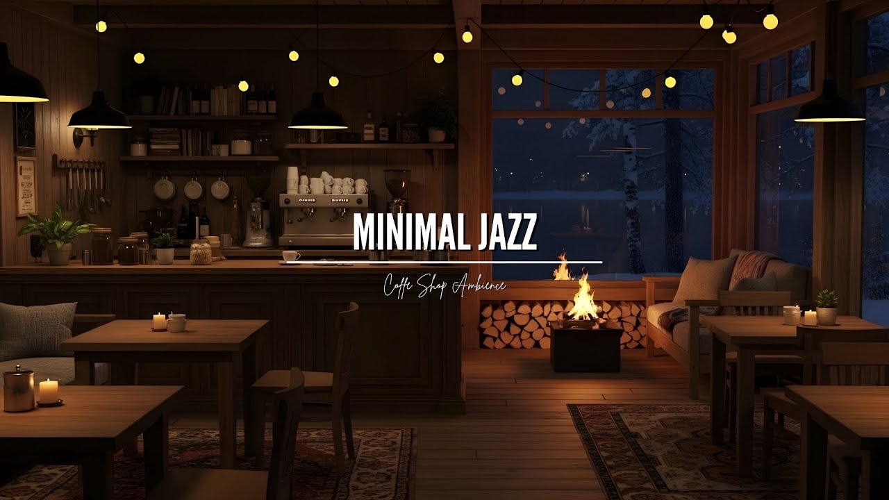 Relaxing Minimal Jazz Ambient ☕ Gentle Piano for Study, Sleep, Work
