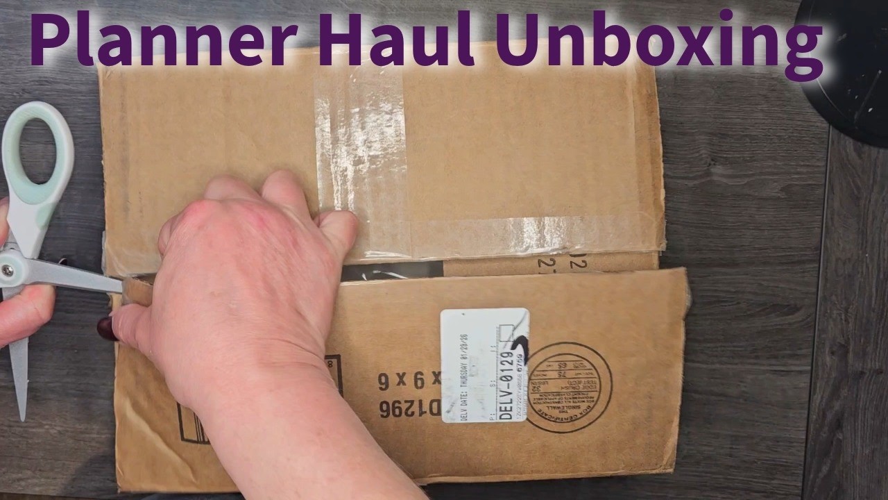 Planner Haul Unboxing - Jane's Agenda Mystery Kits