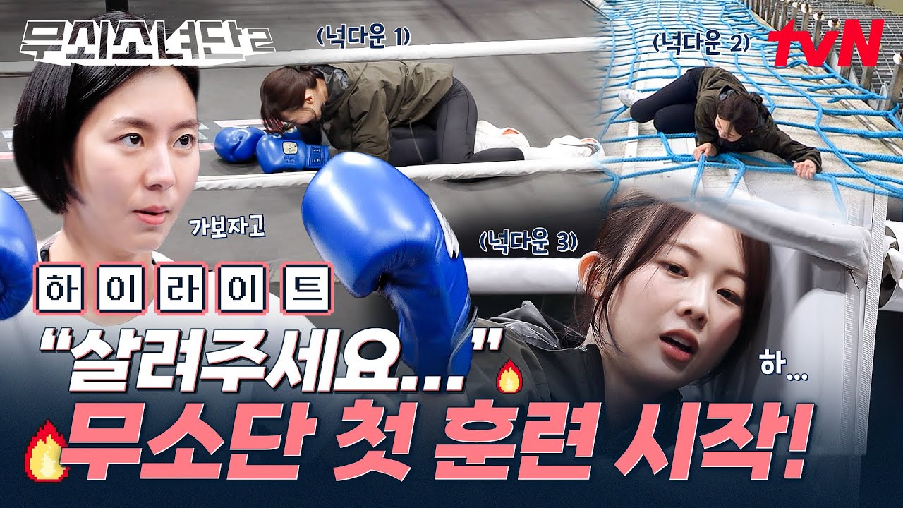 ⭐무쇠소녀단2 본격 훈련 시작⭐ 우리의 엔딩은 복싱 챔피언이다!🥊 #highlight #무쇠소녀단2 EP.1