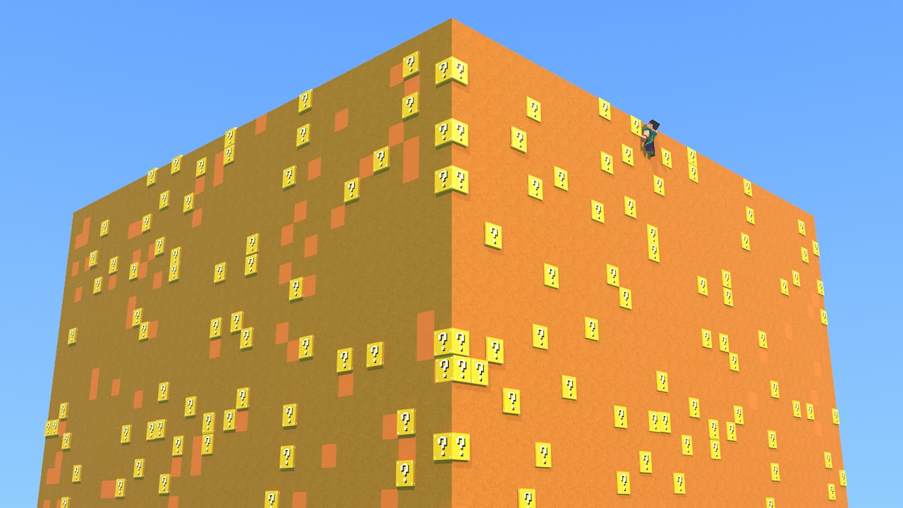 Minecraft - CUBO LUCKY BLOCK - MINI GAME PVP!