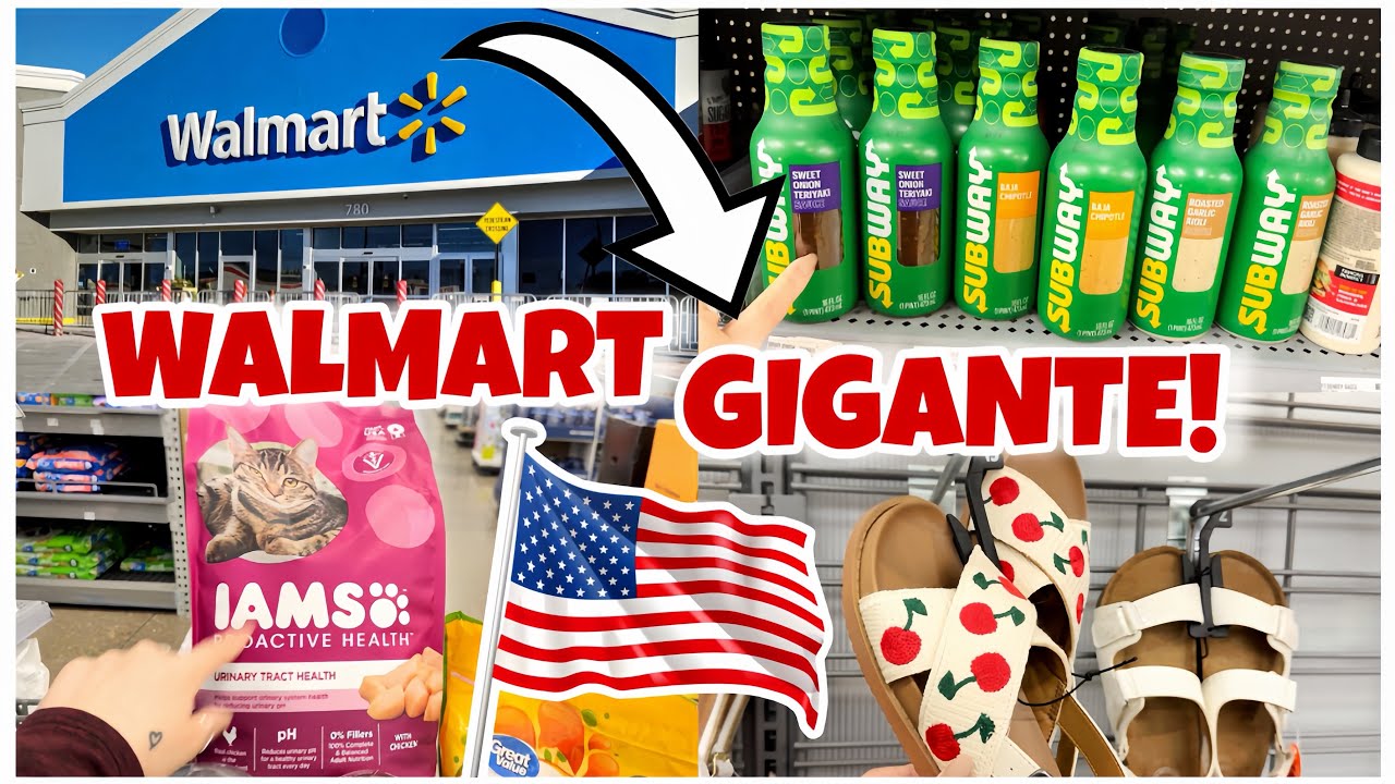 DIA DE MUITAS COMPRAS NO WALMART DOS EUA 2026 🥔🥝🍎 QUANTO GASTEI? COMPRAS NOS ESTADOS UNIDOS 🇺🇸 