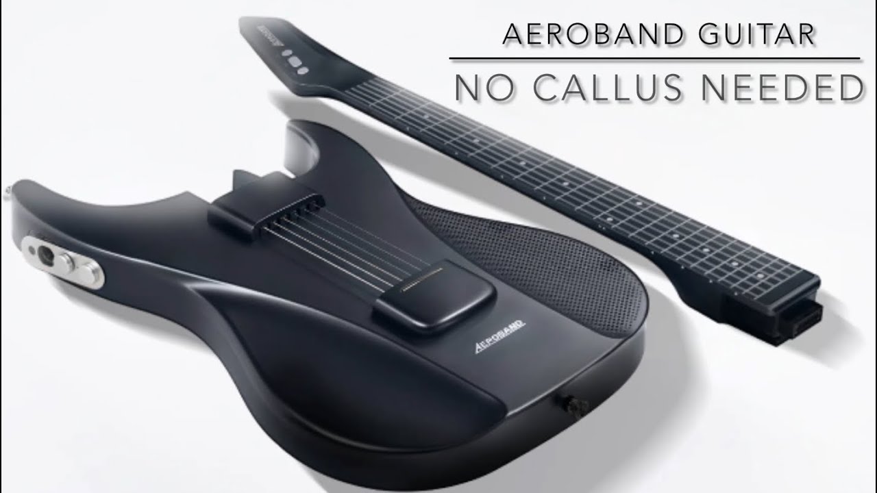 AeroBand Guitar - Beginner friendly and callus free!