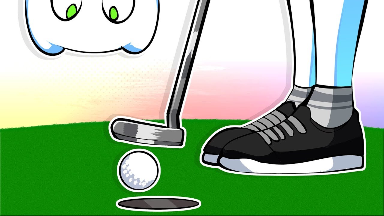 Mini Golf funny moments that end up with my ball in the hole - Golf it