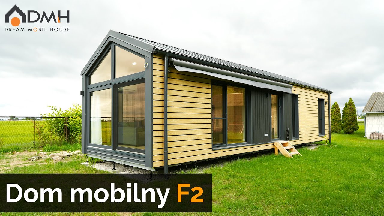 Dom mobilny F2 - nowoczesna stodoła
