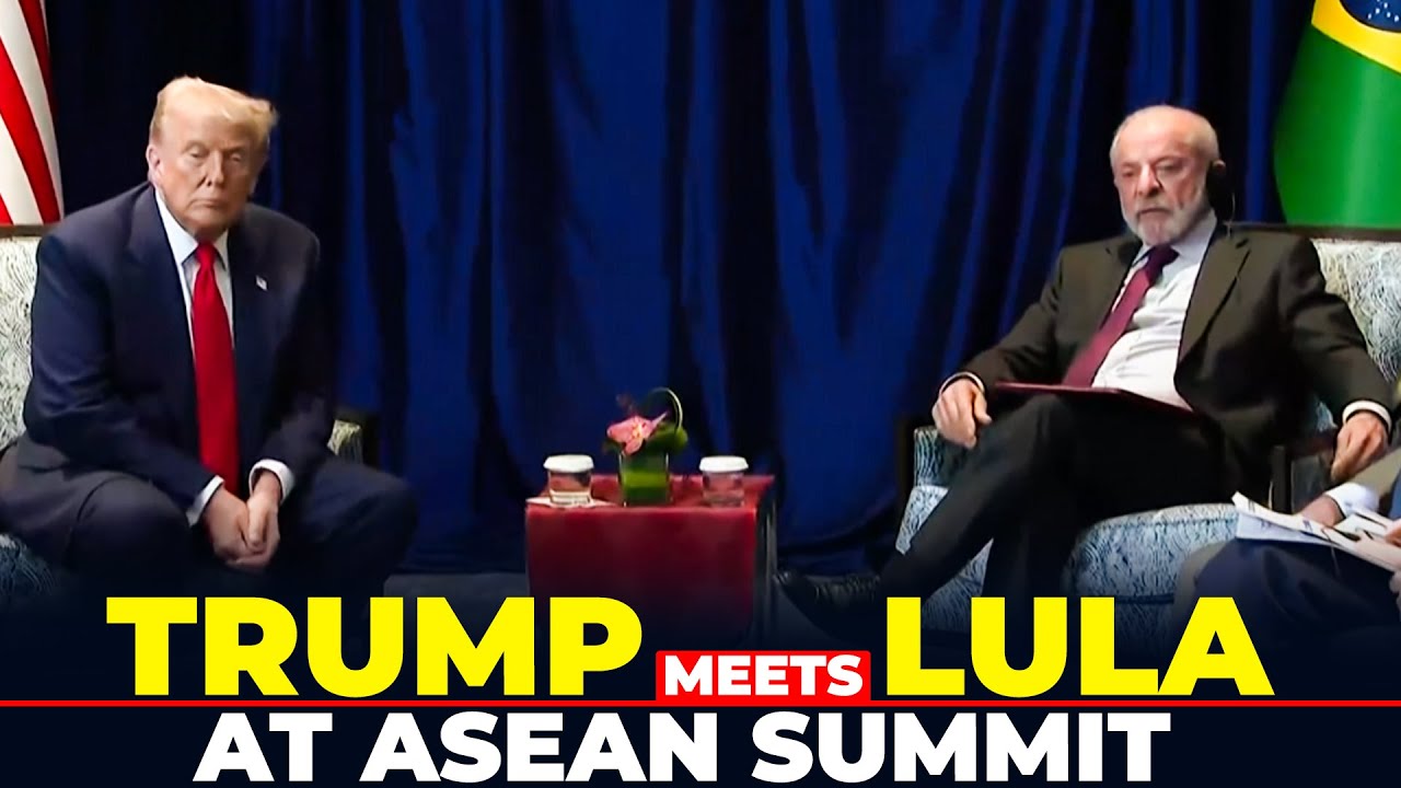 LIVE: Brazil's President Lula meets U.S. President Donald Trump on sidelines of ASEAN Summit