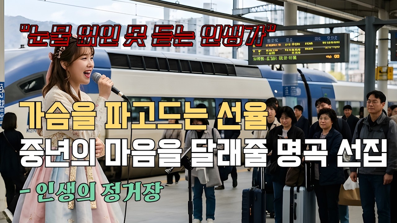 잠 못드는 밤, 쓸쓸한 시간을 채워 줄 정통 트로트 10곡