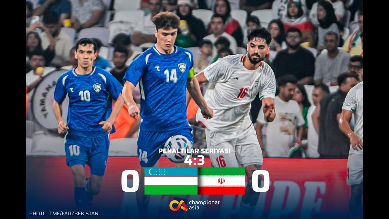 O‘zbekiston vs Eron | Uzbekistan Vs Iran | FINAL — LIVE!