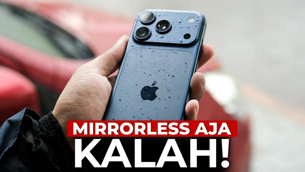 HP Sekarang Bawa Format PRORES RAW!! iPhone 17 Pro Indonesia