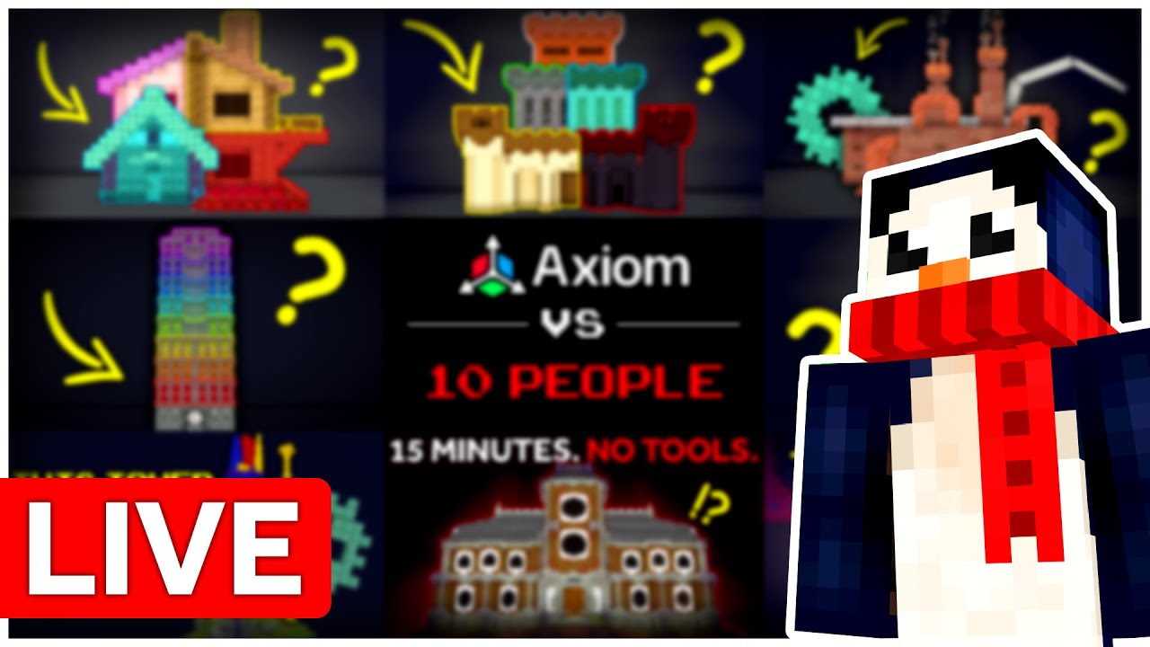 10 Builders vs. Minecraft: WORLD TOUR + DOWNLOAD!