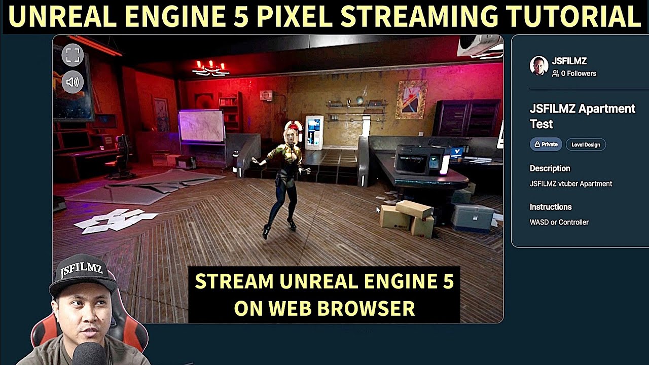 Unreal Engine 5 Pixel Streaming Tutorial with Arcane Mirage
