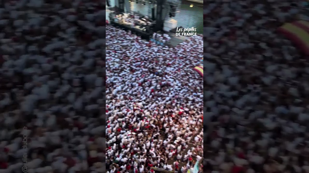 👉🏼 Une foule impressionnante pour c&eacute;l&eacute;brer l&rsquo;ouverture des f&ecirc;tes de Bayonne !
