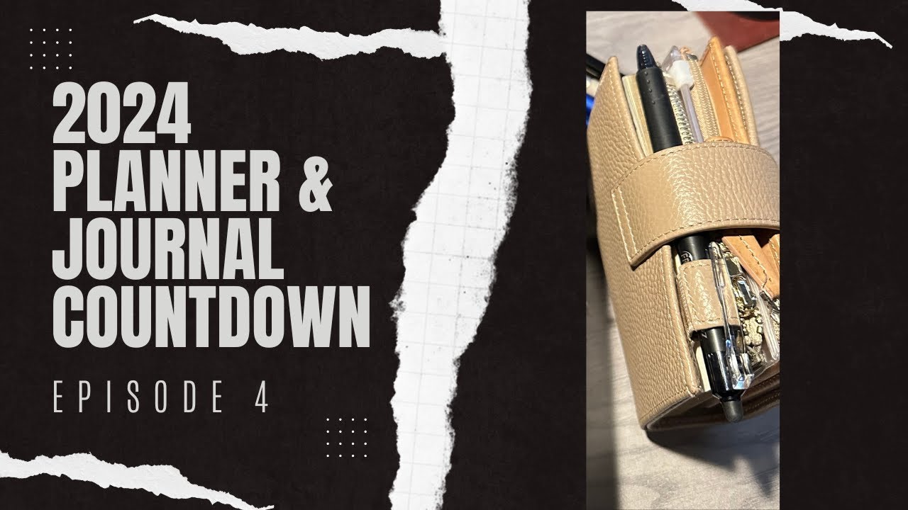 2024 Planner & Journal Countdown Episode 4 | A6 Take a Note | Sterling Ink Passport