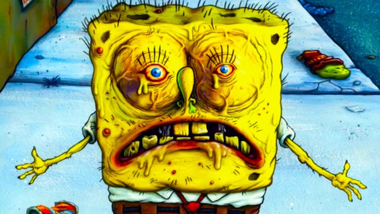 ВЫЖИТЬ В КРАСТИ КРАБ! - 3AM At The Krusty Krab
