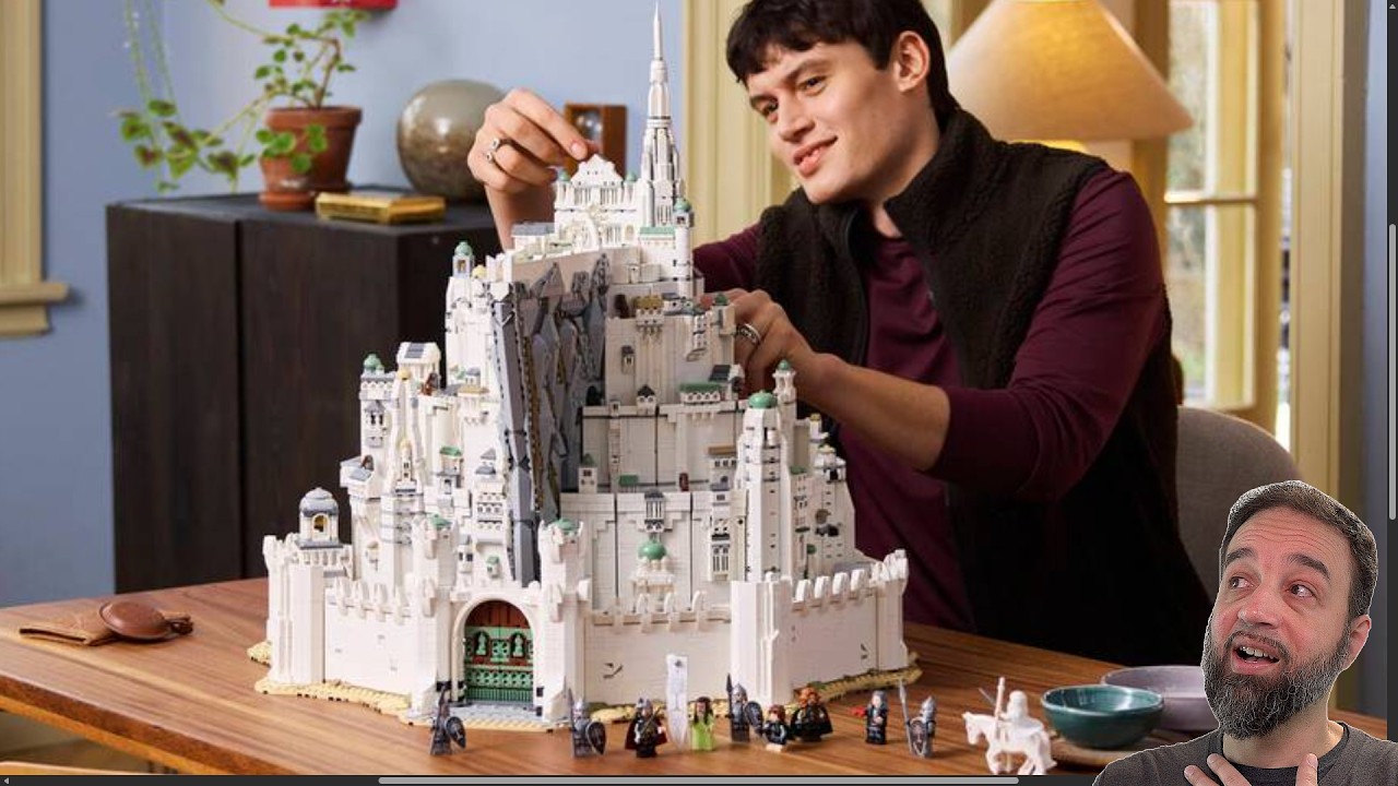 Oficjalne ujawnienie LEGO LoTR Minas Tirith i moje przemyślenia: 650 dolar&oacute;w, ponad 8200 element&oacute;...