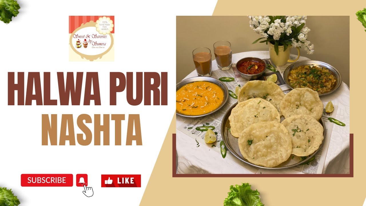 “Sunday Special” Halwa ,Puri and Aloo Nashta New Recipe [2023] by Chef Sumera Anwer in Urdu Hindi