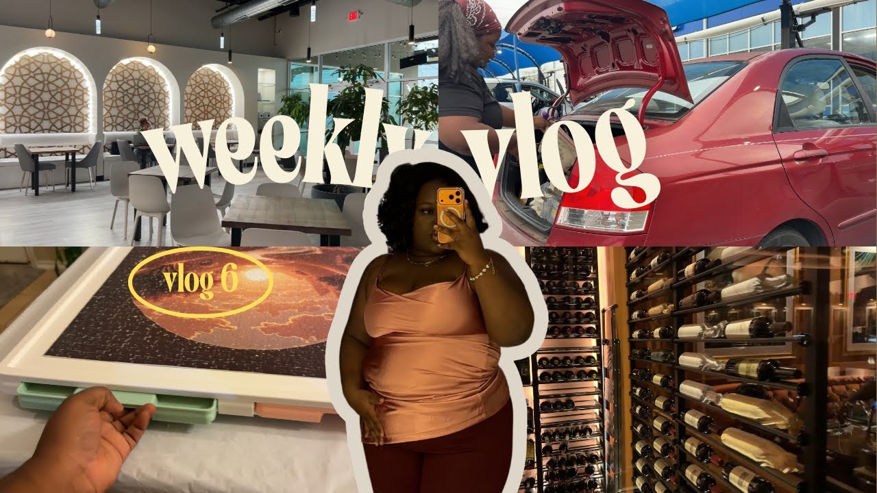 New Restaurants, Car Maintenance, Puzzle Table | Weekly Vlog