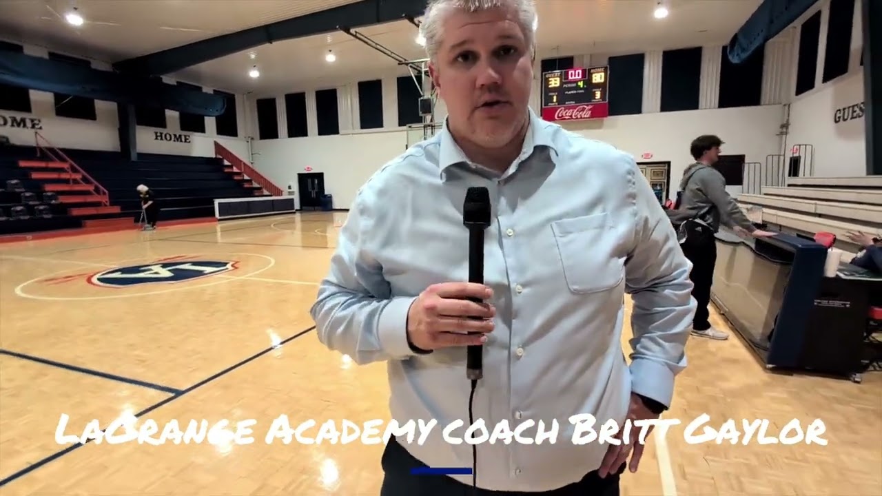 LaGrange Academy coach Britt Gaylor