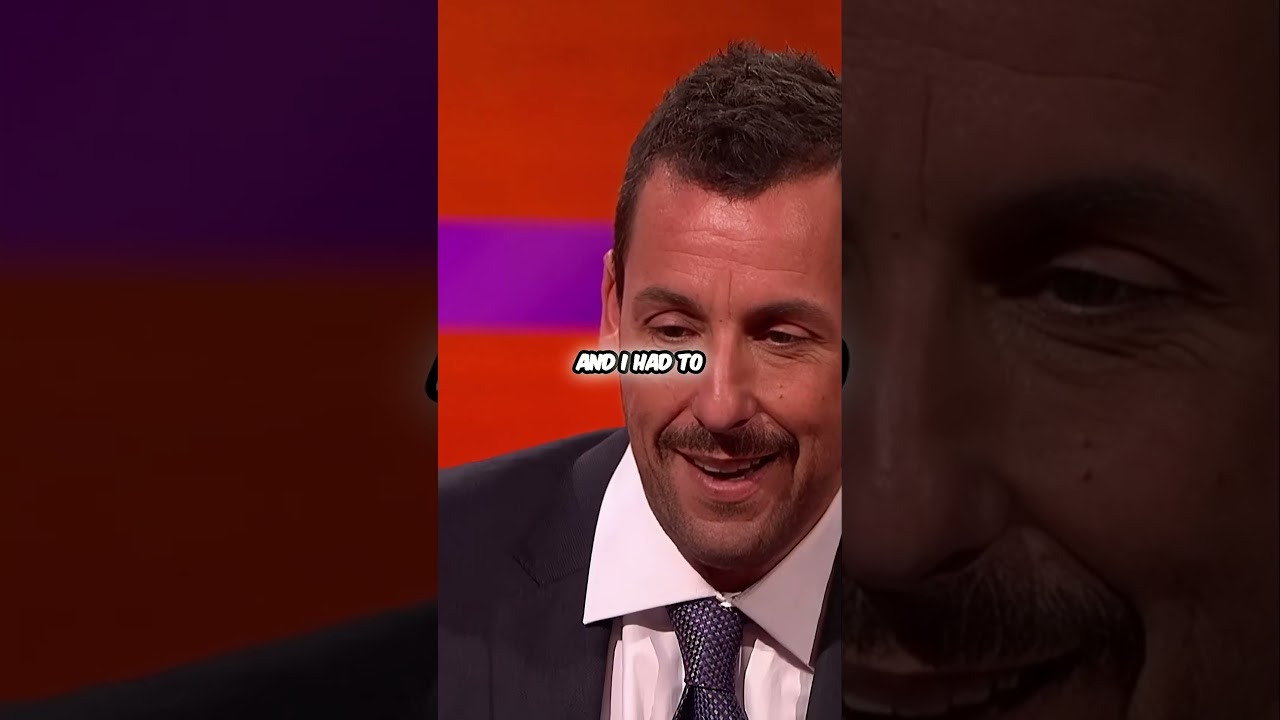 Adam Sandler's Cannes Makeover: Suits, Gangsters, and Mom's Orders.#talkshowmoments #celebrity