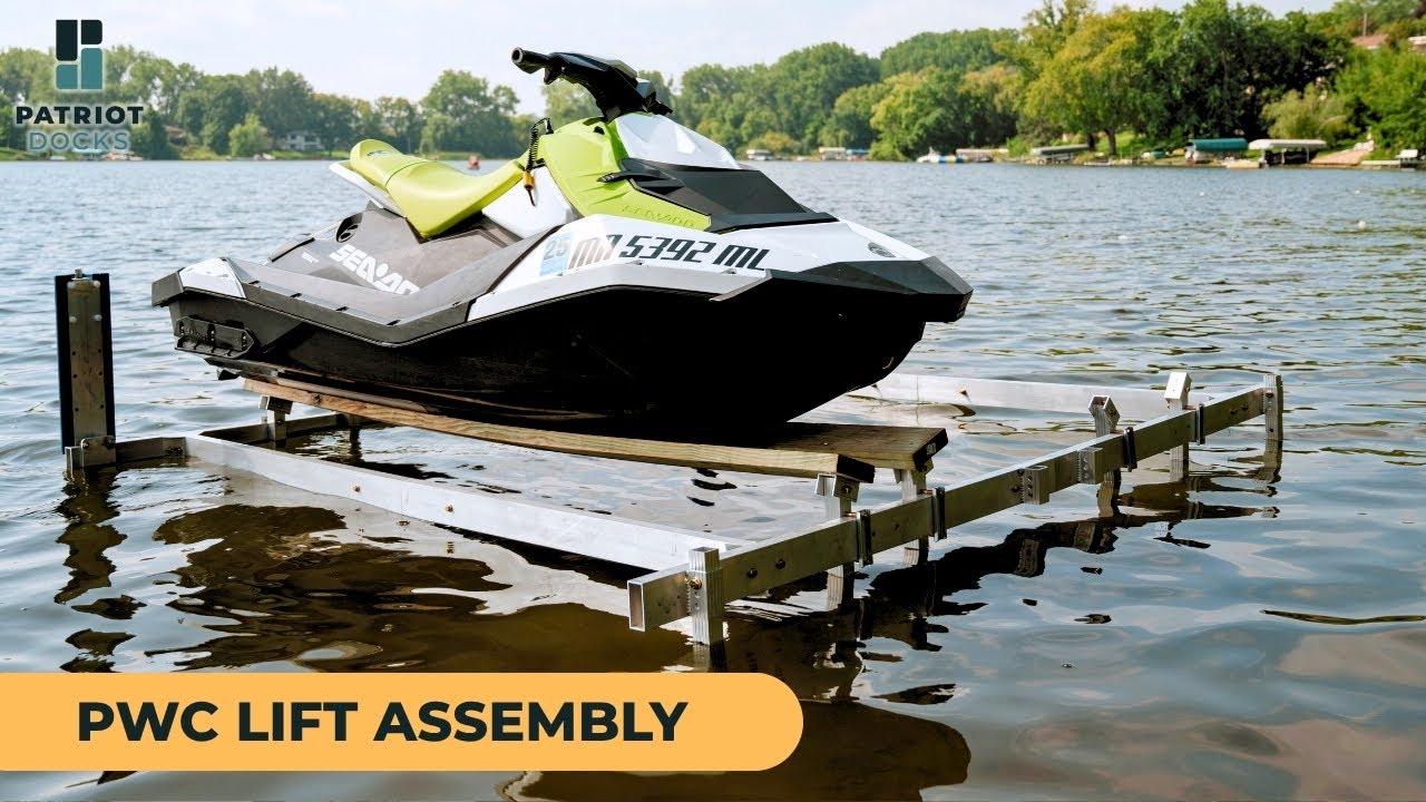 How to Assemble Patriot Docks PWC Lifts (Single & Double) | Step-by-Step Guide