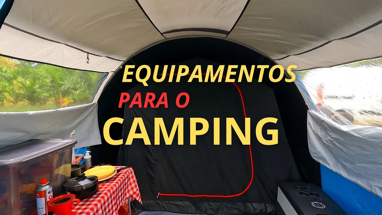 EQUIPAMENTOS BÁSICOS PARA CAMPING