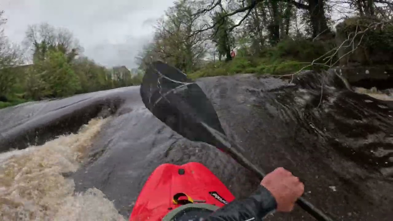 River Roe kayaking in the Dagger G Force 6.3