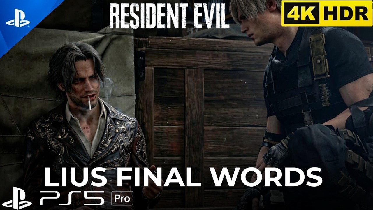 Luis Death Scene And Emotional Last Words Resident Evil 4 Remake