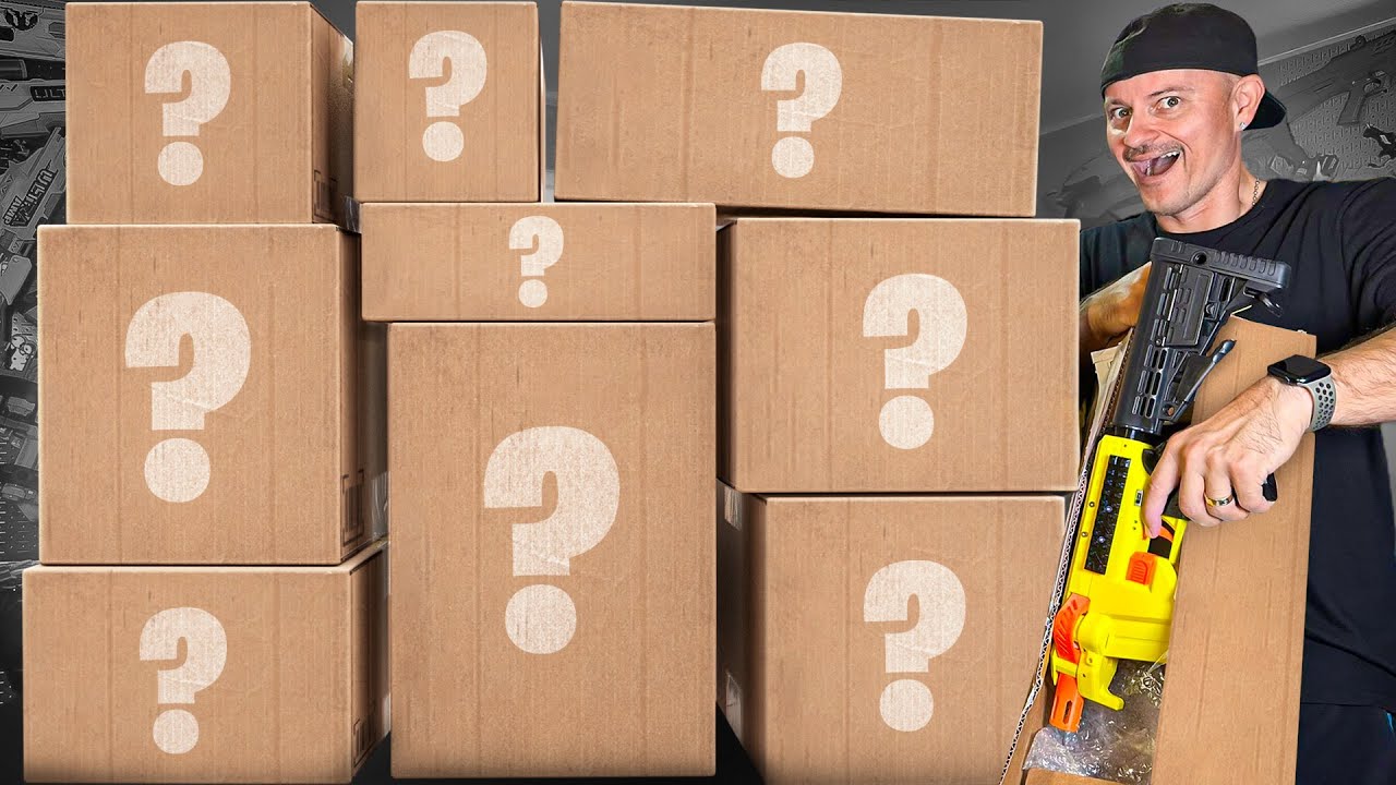 Оружие NERF от Amazon!