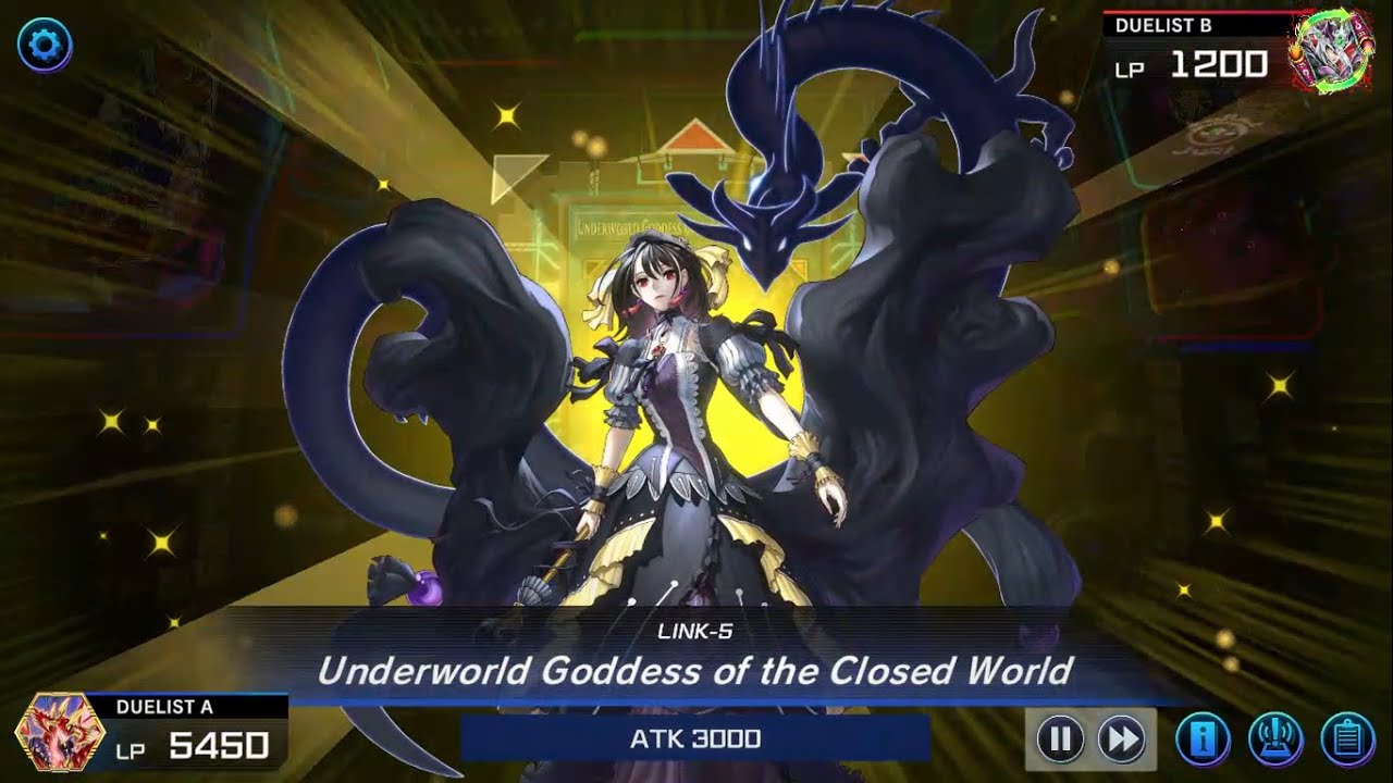 Underworld Goddess of the Closed World / Yugioh Master Duel / Card Game