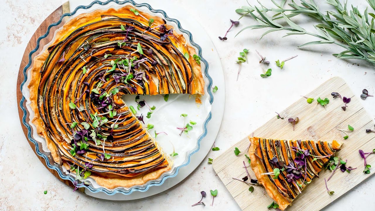 Tarte Spirale aux Légumes et Parmesan - La Cuisine de Géraldine