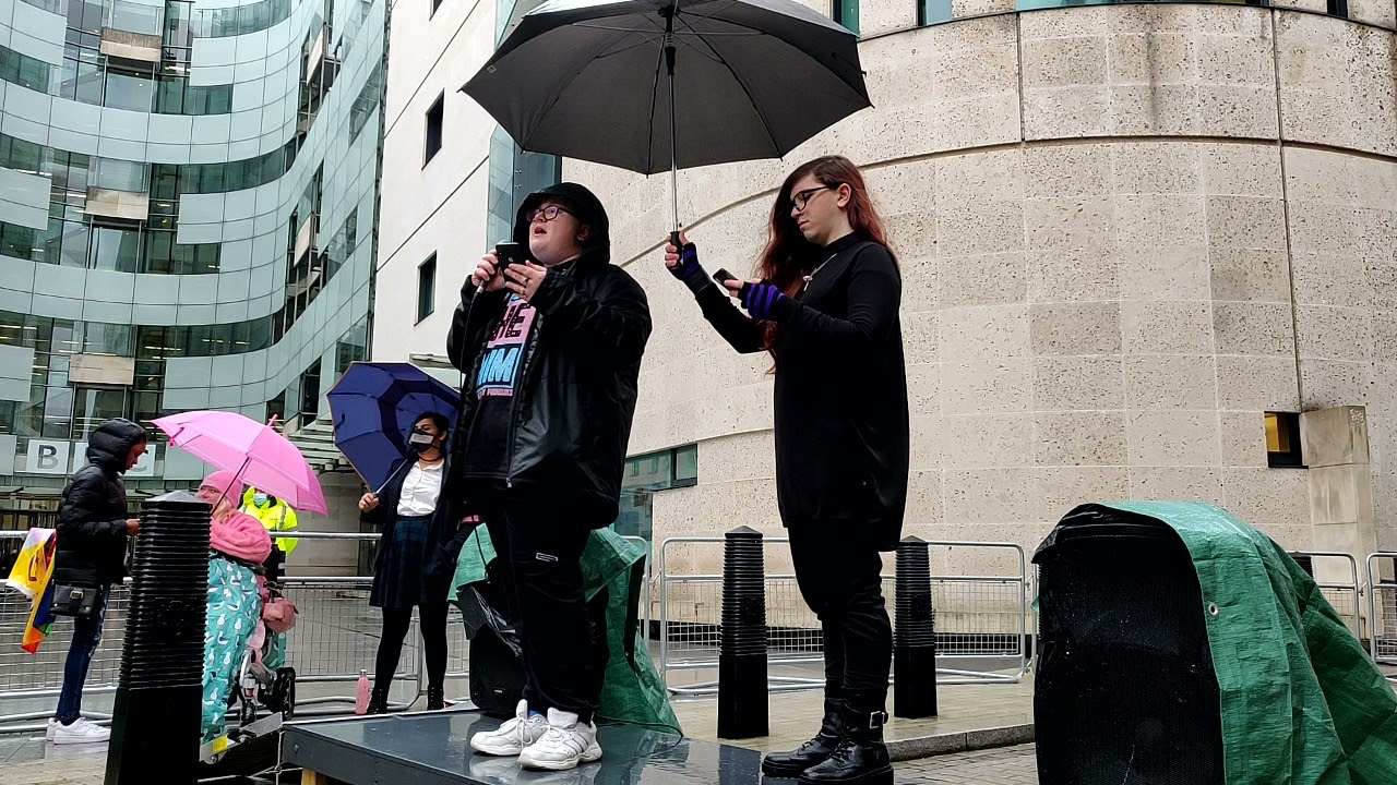 Lewis Ranger (He/Him) - TAUK BBC Protest 08/01/2022
