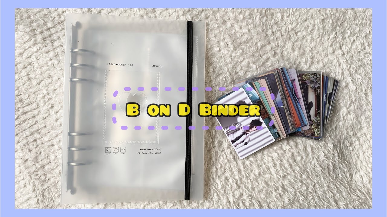 transferring my jin photocard collection to my new B on D binder!! :D