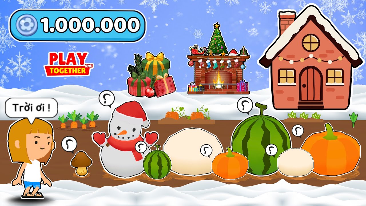 Meo Thử Thách Dùng 1 TRIỆU XU Cày Lại Nông Trại Làm Được Những Gì? | Play Together