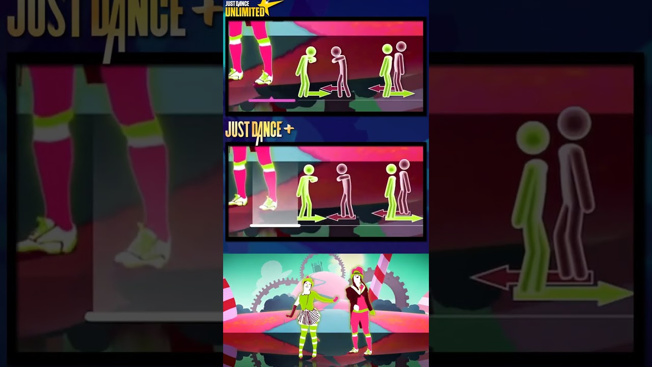 Nine In The Afternoon - JDU vs JD+ | Short Pictogram Comparison #panicatthedisco #justdance