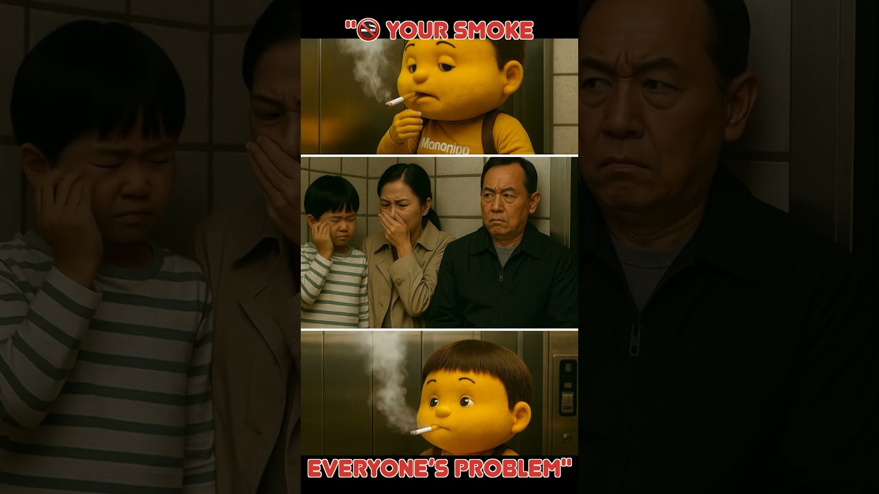 No Smoke 🚭 | Public Smoking Gone Wrong!  #funny #memes #menace #family