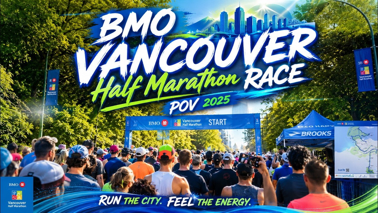 BMO Vancouver Half Marathon Race POV 2025