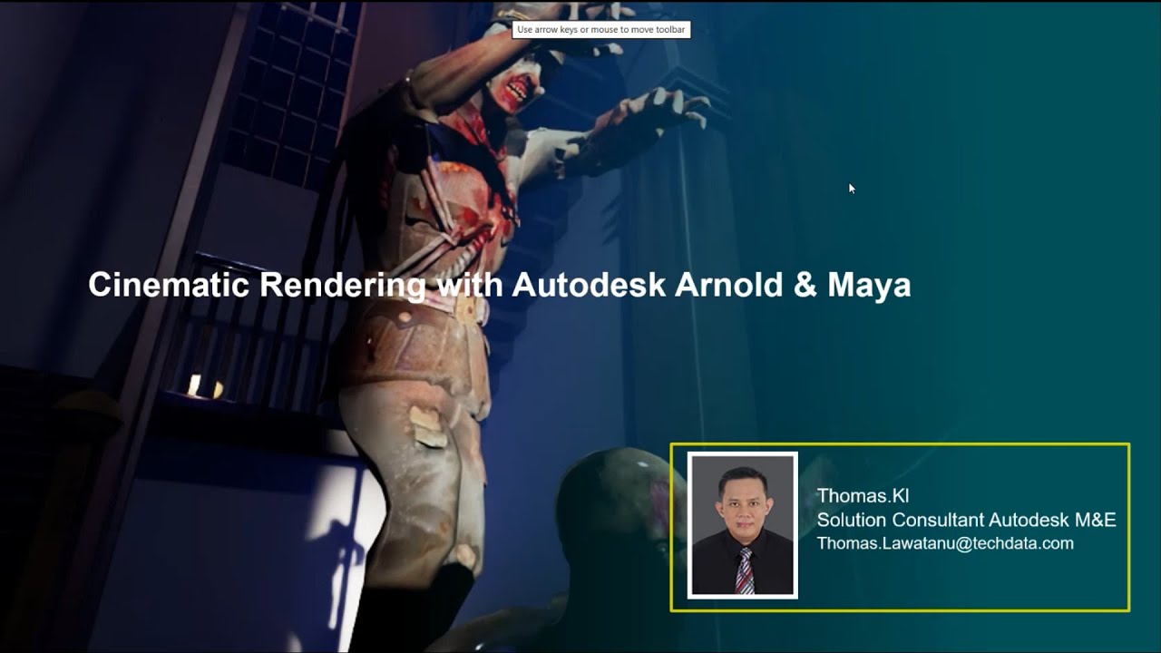 Cinematic Rendering with Autodesk Arnold and Maya