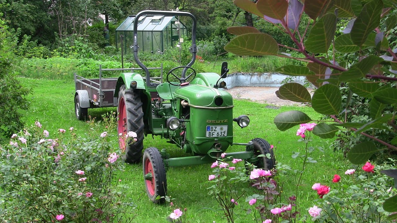 Ausfahrt mit DEUTZ D25 2
