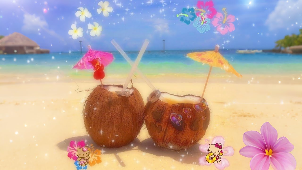 ambient tropicalcore to rest under coconut trees.