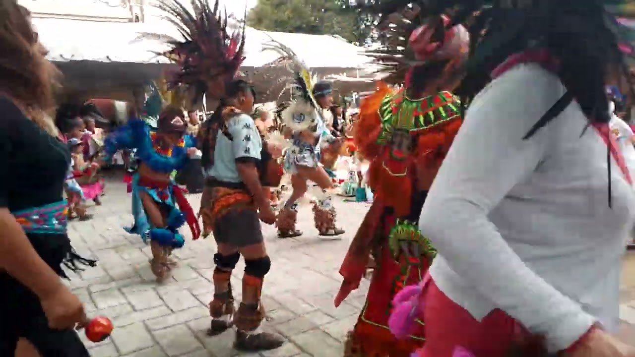 DANZA AZTECA EN SAN LORENZO TEPALTITLAN 2023