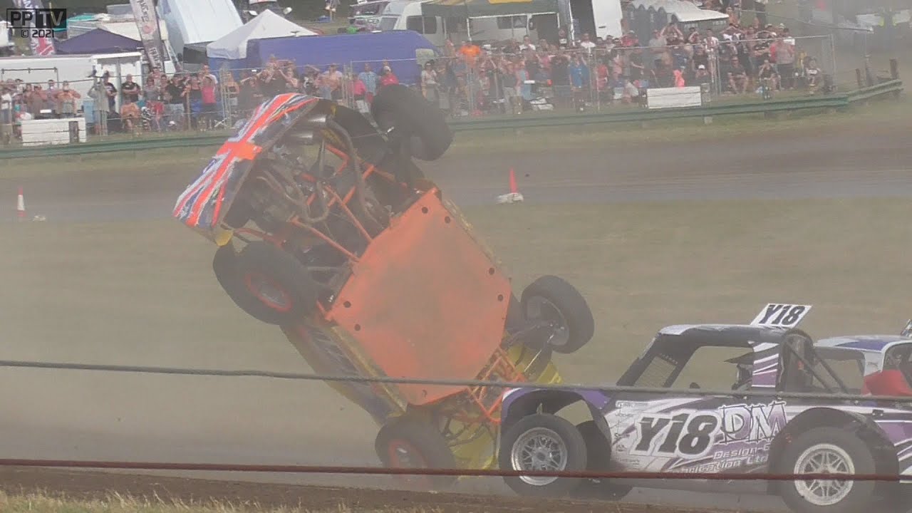 Autograss Crashes/Highlights, 2021 Ladies & Junior Nationals, Radford, 4&5/9/21