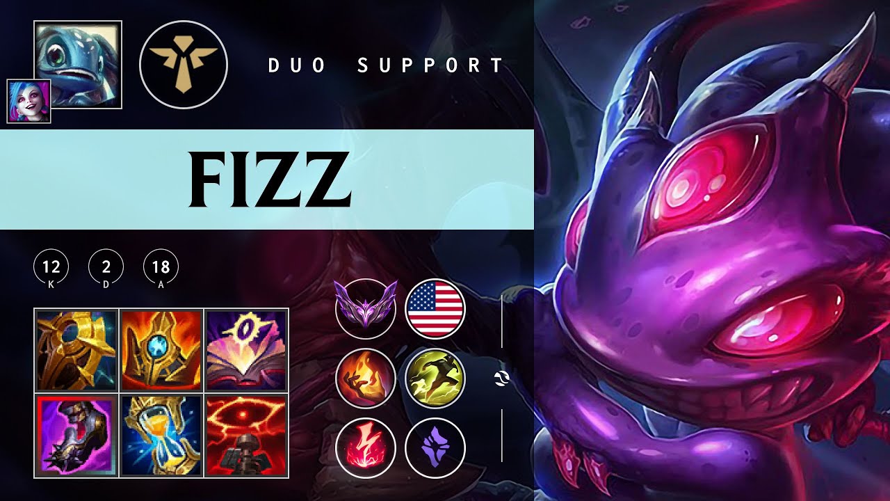 Fizz Support vs Pantheon - NA Master Patch 25.22