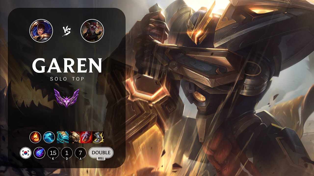 Garen Top vs Kled - KR Master Patch 13.17