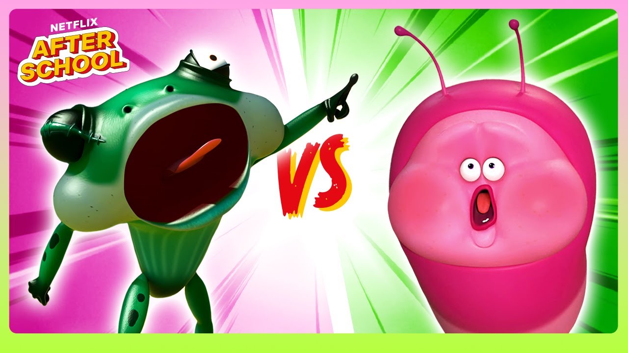 Battle of the Bugs! Who Will Win? 🏆🐛 Larva Family | Netflix Family