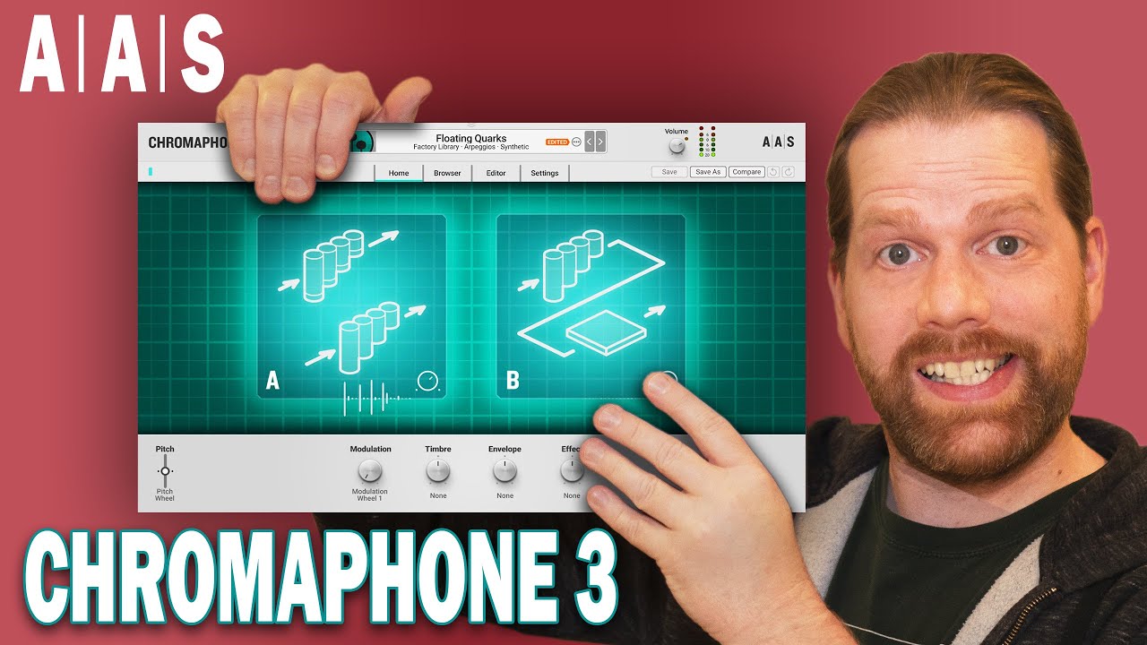 AAS Chromaphone 3 — универсальный, уникально звучащий моделирующий ударный VST-синтезатор!